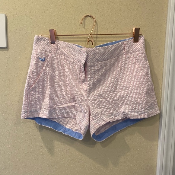 Southern Marsh The Brighton Short - Pink/Navy (6) - Picture 1 of 4